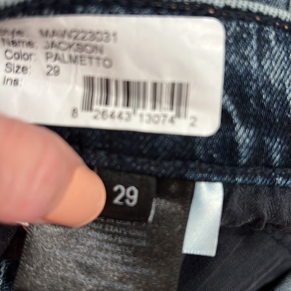 NWT Modern American High Rise  Jackson The Dad Relaxed Straight Jeans size 29 - Picture 8 of 15